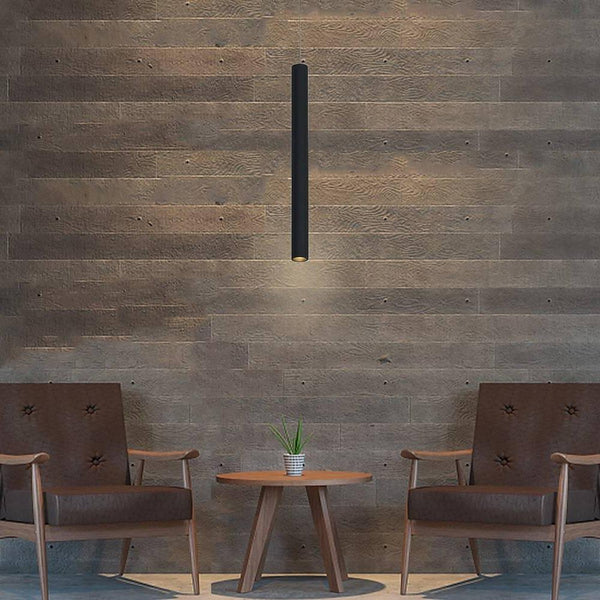 Slim Cylinder LED Pendant Light